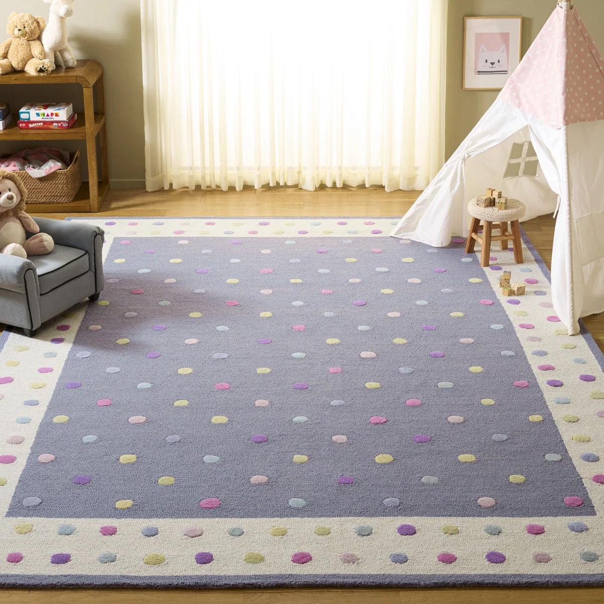 Gosselin Kids Hand Tufted Indian Wool Rug thumbnail 5